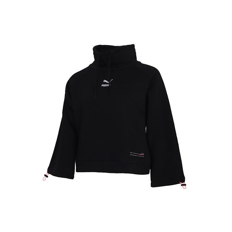 (WMNS) PUMA INTERSTELLAR FUNNEL-NECK SWEATER Women s 530299-01 XS