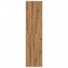 Vidaxl Wardrobe, Color Artisan Oak, 80X50X200 Cm, Wood-Based Material