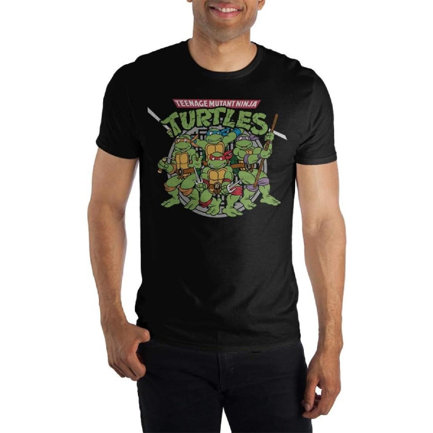 Черепашки-ниндзя_ Мужская футболка Черепашки-ниндзя XXXXXL разноцветный