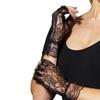 Womens/Ladies Lace Fingerless Gloves