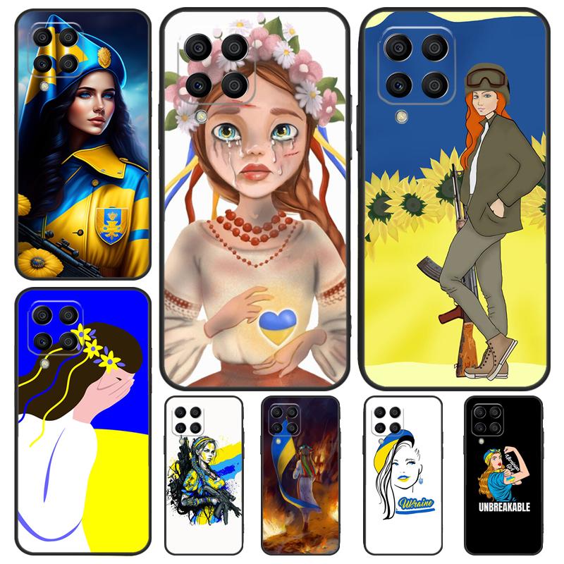 

Чехол для девушки из Украины для Samsung Galaxy M20 M14 M34 M54 M13 M23 M33 M53 M21 M51 M30s M31s M12 M32 M52 Samsung M53