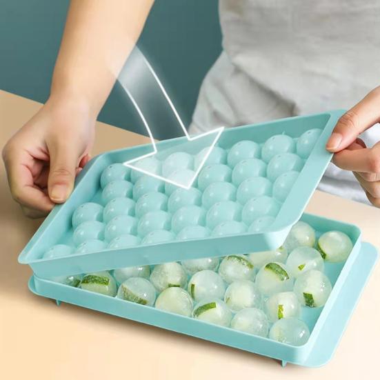 33 Ice Hockey Puck Ice Cube Mold Tray Easy Release Food-Grade Ice Cube Maker Whiskey Cocktail Kitchen Tool Accessories