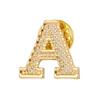 Spille a Spilla Vintage con Iniziali di 26 Lettere per Donna Unisex A-Z Metallo Festa Casual Spille Spille Regali