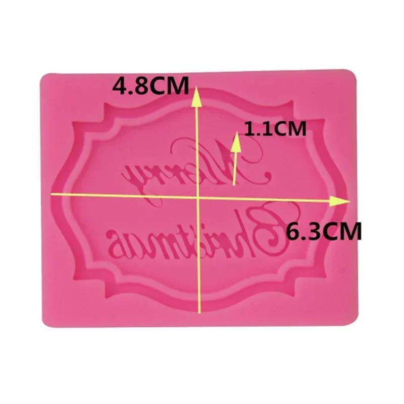 3D Silicone Cookie Mold Baking Decoration Happy Birthday Mould Chocolate Fondant Cake Making Tools DIY Dessert Kitchen Utensils