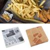 50Pcs Oil-Proof Food Wrapping Paper Sheets for Sandwiches Burgers Fries Baking Cooking Picnics Family Events and Kitchen Use