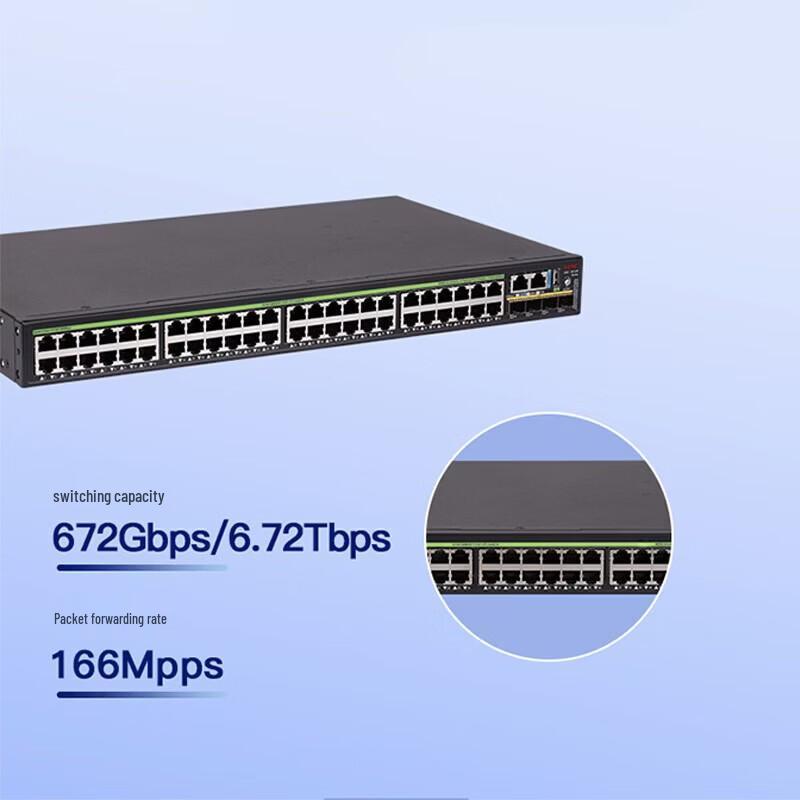 H3C S5135S-48P4S-EI Gigabit PoE Switch