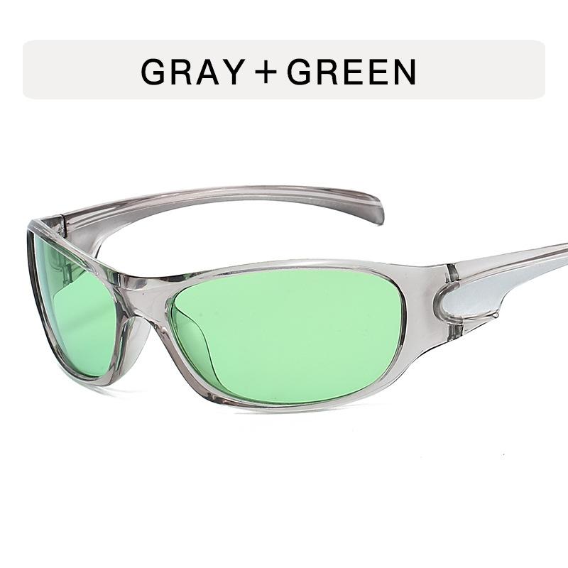 Retro  Men Oval Sunglasses Women Fashion Sports Goggles Popular Cat Eye Sun Eyewear Ladies Uv400 Eyeglasses