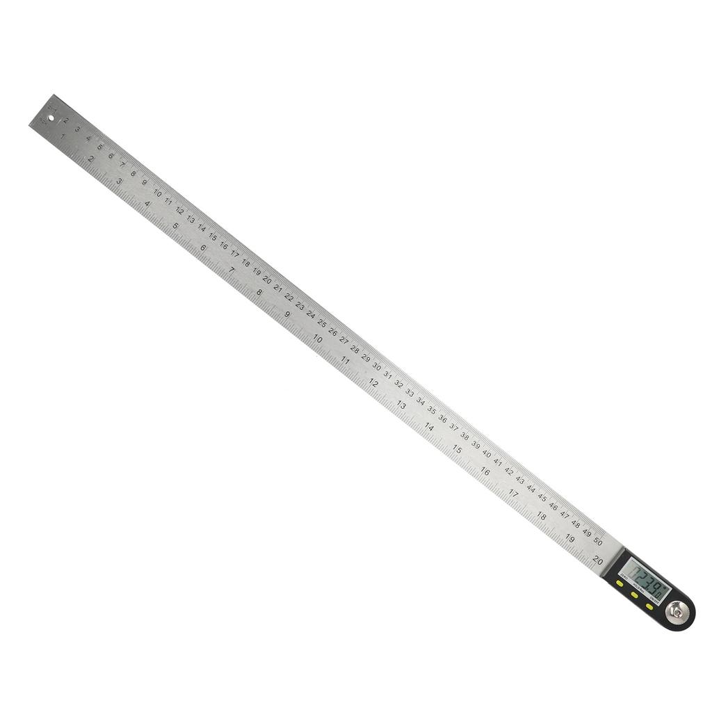 Digital Angle Finder Ruler 2 in 1 Goniometer Protractor Tool with Display for Automobiles0500mm
