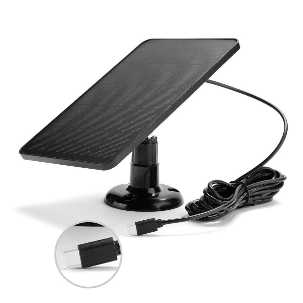 For Blink Camera Solar Panel Charger 4W with Adjustable Mounting Option
