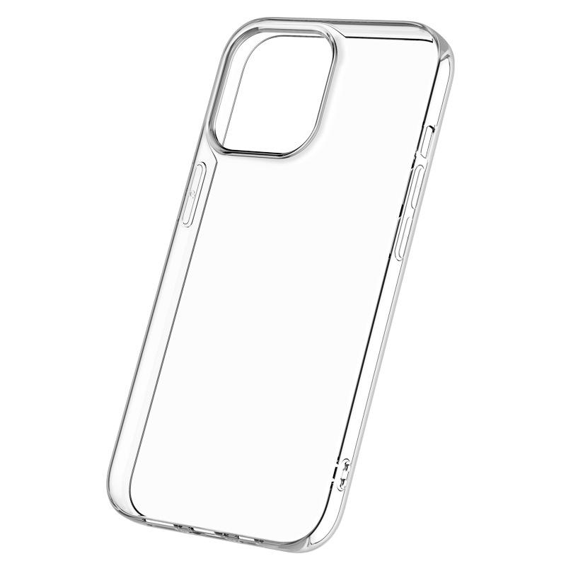 Transparent TPU Soft Shell Full Coverage Case for iPhone 16 Pro