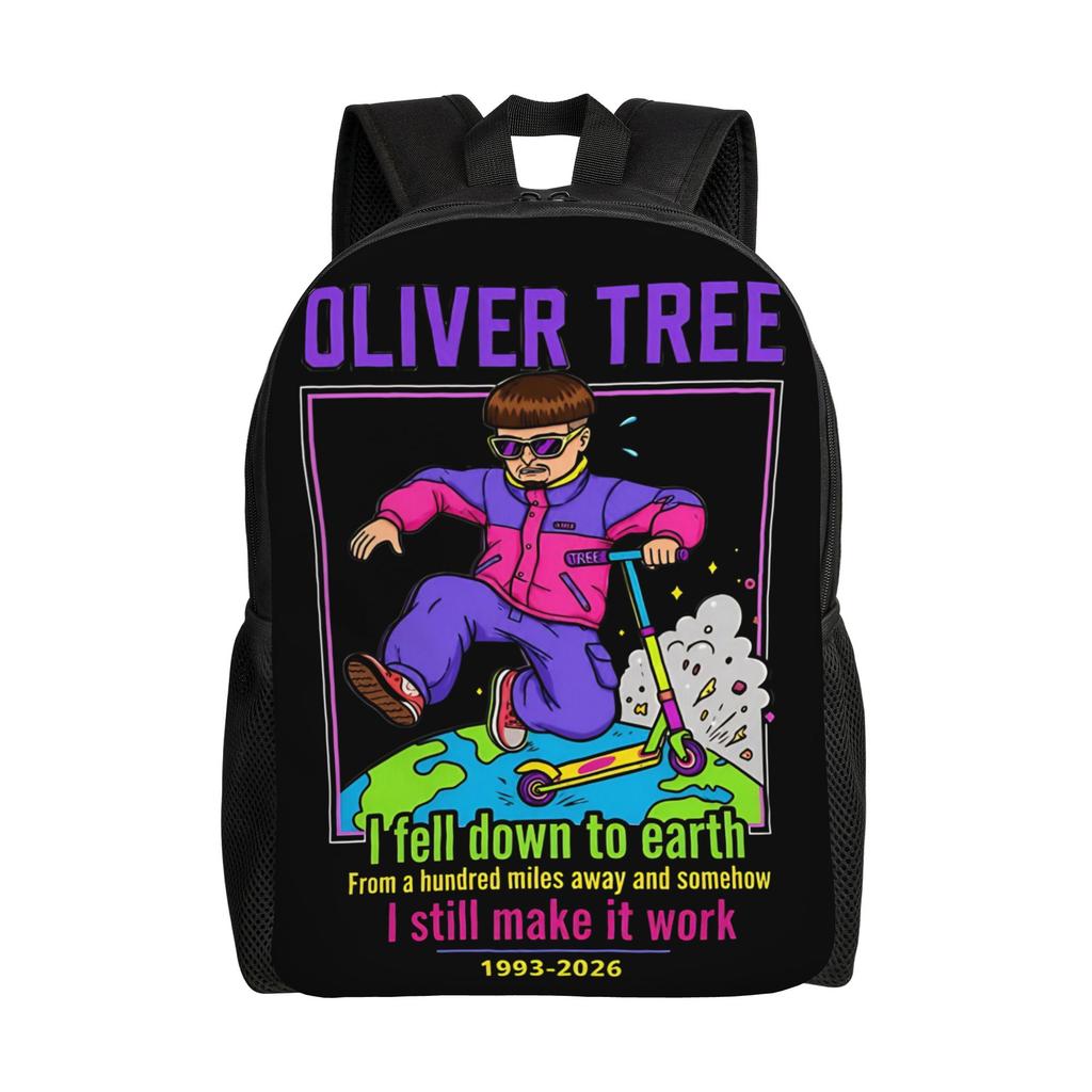 Cool Oliver Tree RIP Memorial Classical Backpack Sports High School Business  Daypack for Men Women College Shoulder Bag