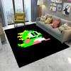 Tappeto Tappetino Decorativo per Casa Soggiorno Camera da Letto Divano Zerbino, Tappeto per Area Giochi Bambini Tappetino Antiscivolo, Gioco Cartoon Bubble Bobble Tappeto per Gamer
