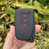 For Lexus NX GS RX ES GX LX RC IS 250 200 350 300H 450H CT200 RX270LX NXIS 3 Button Silicone Car Key Case Protect Cover Keychain