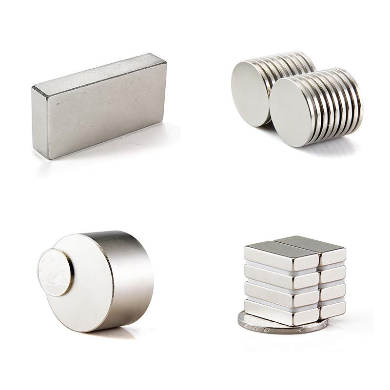 Magnes neodymowy żelazowo-borowy 5x20mm niklowany cylindryczny - magnes okrągły o wysokiej wytrzymałości