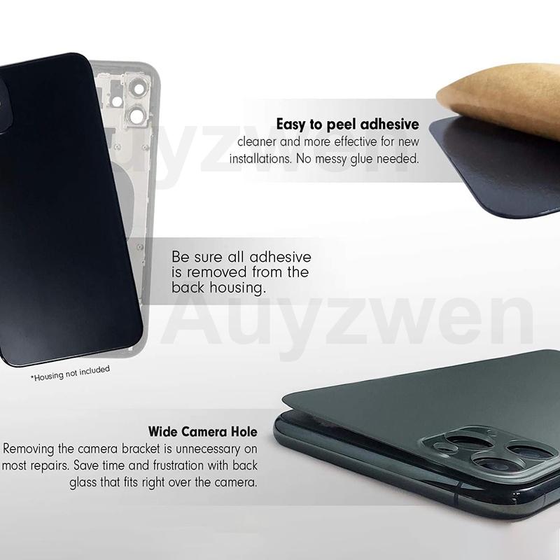 1 szt. Zamiennik tylnej szyby OEM Kompatybilny z iPhone 13 13mini Wszystkie sieci z klejem 3M i zestawami narzędzi do naprawy