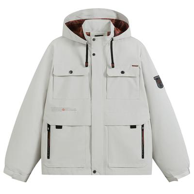 Jacket Print Hooded Jacket Men's Jacket Parker Casual Hooded Jacket Trench Coat Hooded Jacket Jacket