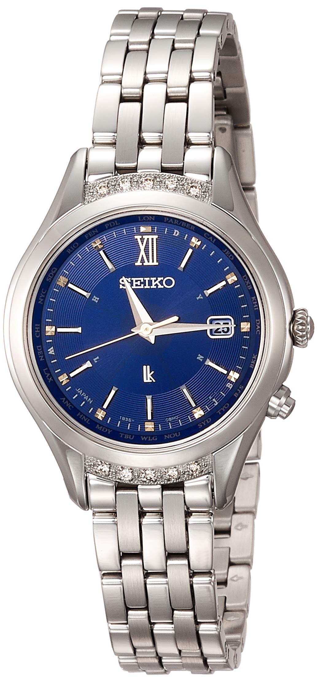 

Watch Seiko SSVV069 Stainless Steel Diamond [Seiko Watch] Women s (Platinum Shield)