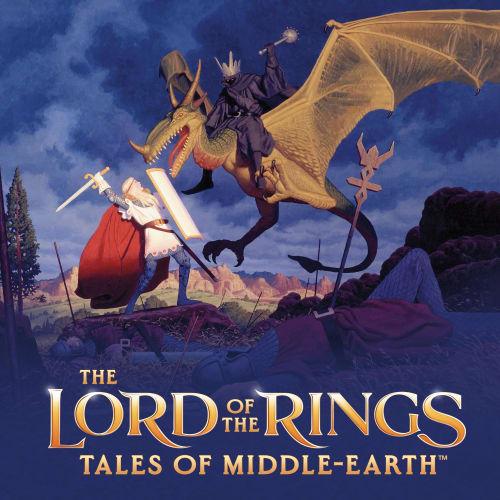 Magic: The Gathering Lord of the Rings: Tales of Middle-earth Scene Box - Flight of the Witch King (6 Scene Cards, 6 Art Cards, 3 Booster Sets + Displ