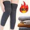 Neue Kaschmirwolle Kniebandage Pads Damen Herren Kälte Bein Arthritis Knieschützer Winter Outdoor Sport Beinschutz Kältefest Beinwärmer