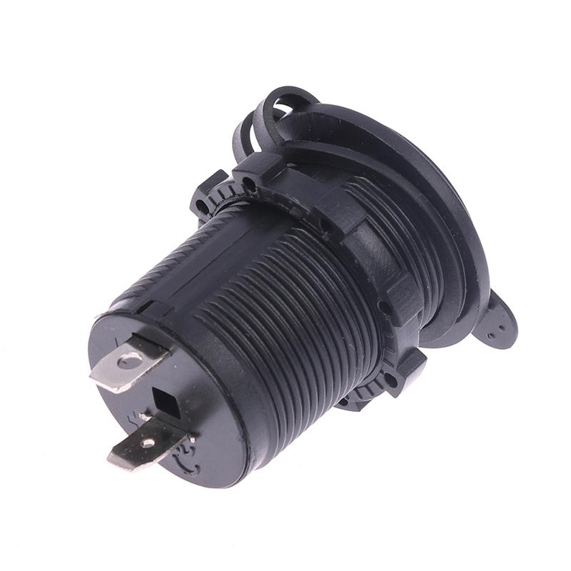 12V-24V Waterproof Car Cigarette Lighter Power Outlet Socket Receptacle Car Accessories For Auto Boat Motorcycle