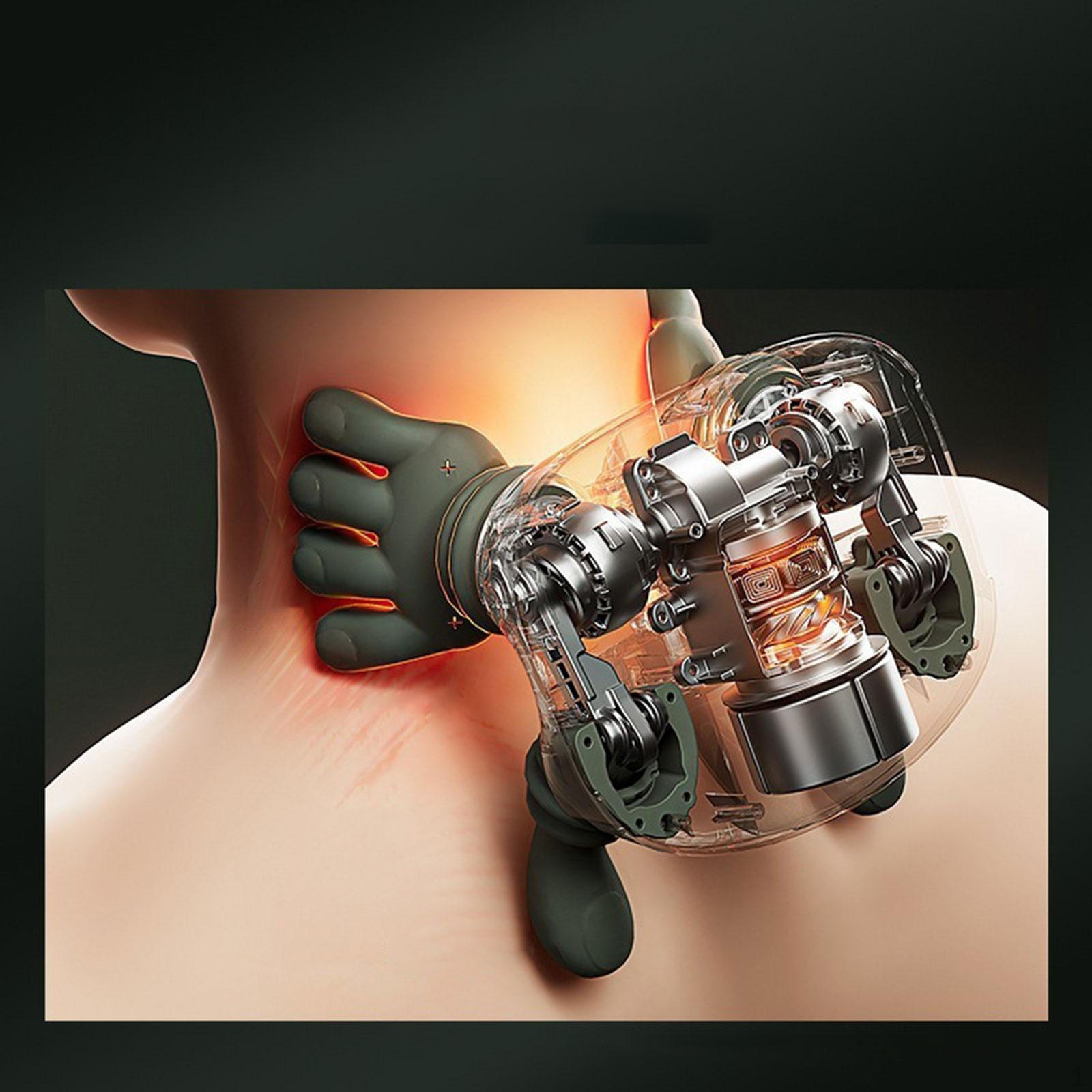 

Массаж шеи руками и пальцами Женщины Мужчины Подарок Многофункциональный Три режима Аксессуары