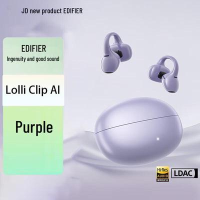 Edifier Lolli Clip AI Inteligentne Słuchawki Bluetooth z Klipsem na Ucho typu Open-Ear