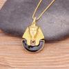 Pharaoh Necklace Ancient Egypt Egyptian Pyramid Symbol Eternal Life Pendant Amulet Talisman Power Authority Jewelry