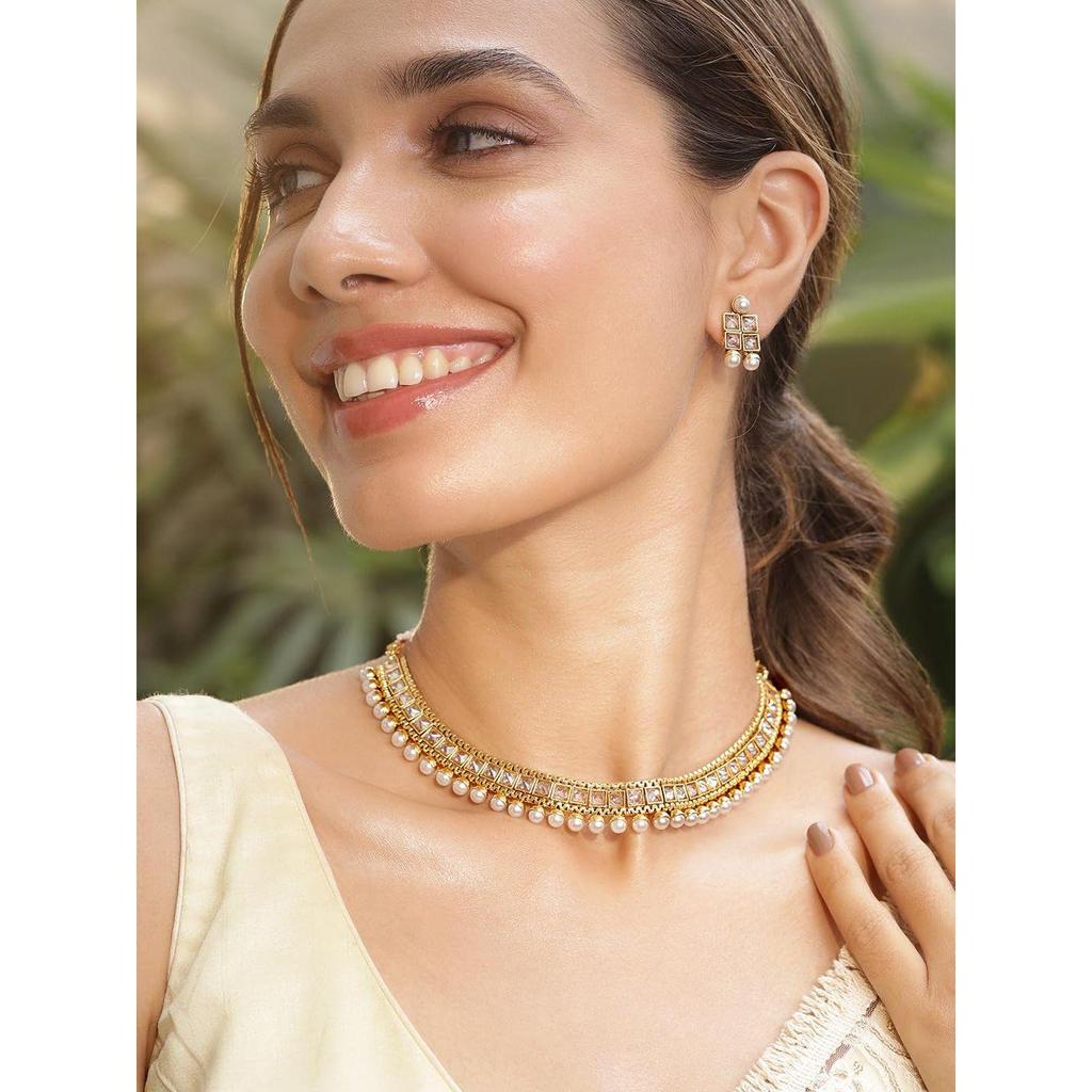 Halsketten-Set Traditioneller Stilvoller Schmuck Geschenk für Damen & Mädchen