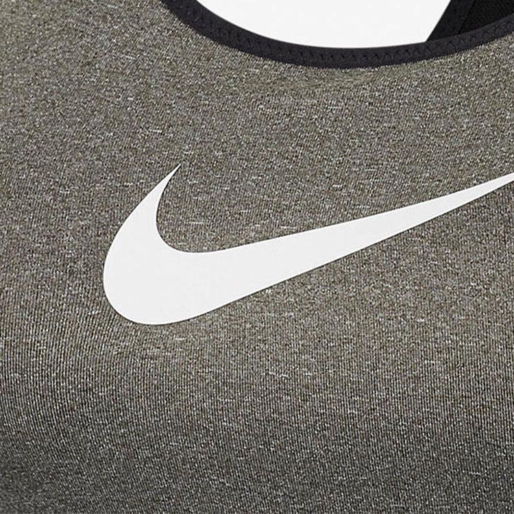 Nike Victory Shape High-Intensity Support Sports Bra Solid Color Racerback Women Underwear Carbon-Gray AJ5220-091