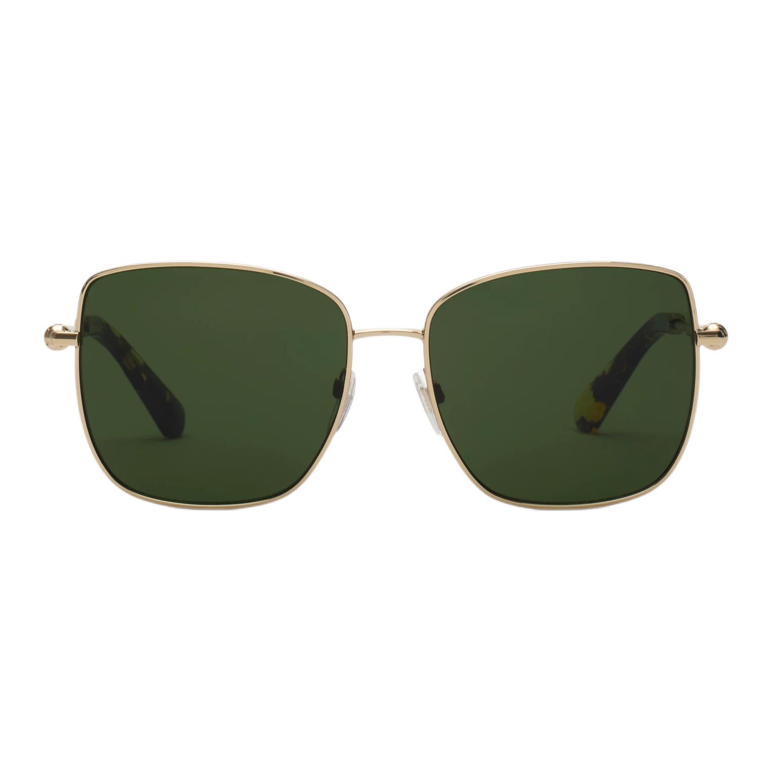 

Burberry Acetate Metal Irregular Shape Sunglasses with Mirror Side Logo Unisex Couple Gold F золотой