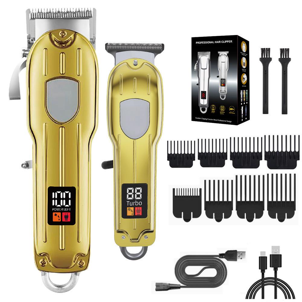Electric Hair Clipper & Trimmer with Engraving Capability for Bald Heads