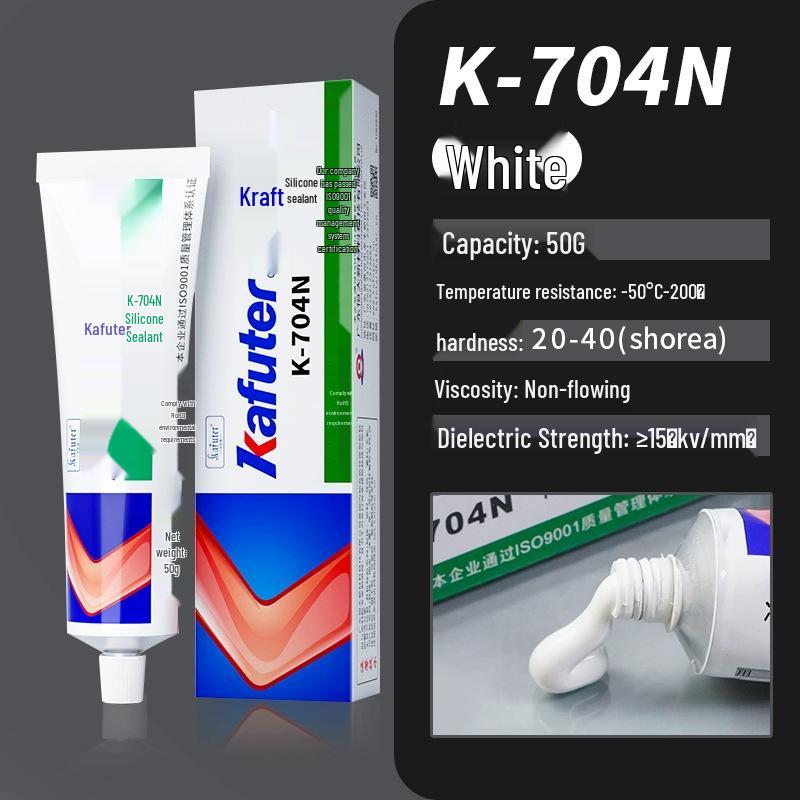 Sellador de Silicona Impermeable de Alta Temperatura Kafute 704 para Electrónica