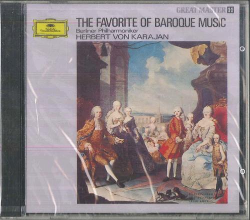 

CD HERBERT VON KARAJAN BERLINER PHILH Favorite of Baroque Music GS1010 POLYDOR Japan Classical Used