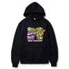 Felpa con Cappuccio Grafica Mostro MTV Music Television Moda Uomo Donna Vintage Oversize Pullover Unisex Casual Felpa Cotone con Cappuccio