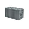 MOC Bricks Military Container Boxes Building Block Mini Figure Accessories Army Scene WW2 DIY Military Container Bricks