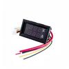 Digital Voltmeter Ammeter DC 100V 10A Amp Voltage Current Meter Tester 0.28 Inch Dual LED Display Panel with Connect Wires