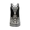 Women's Summer Sleeveless Round Neck Printed Vest