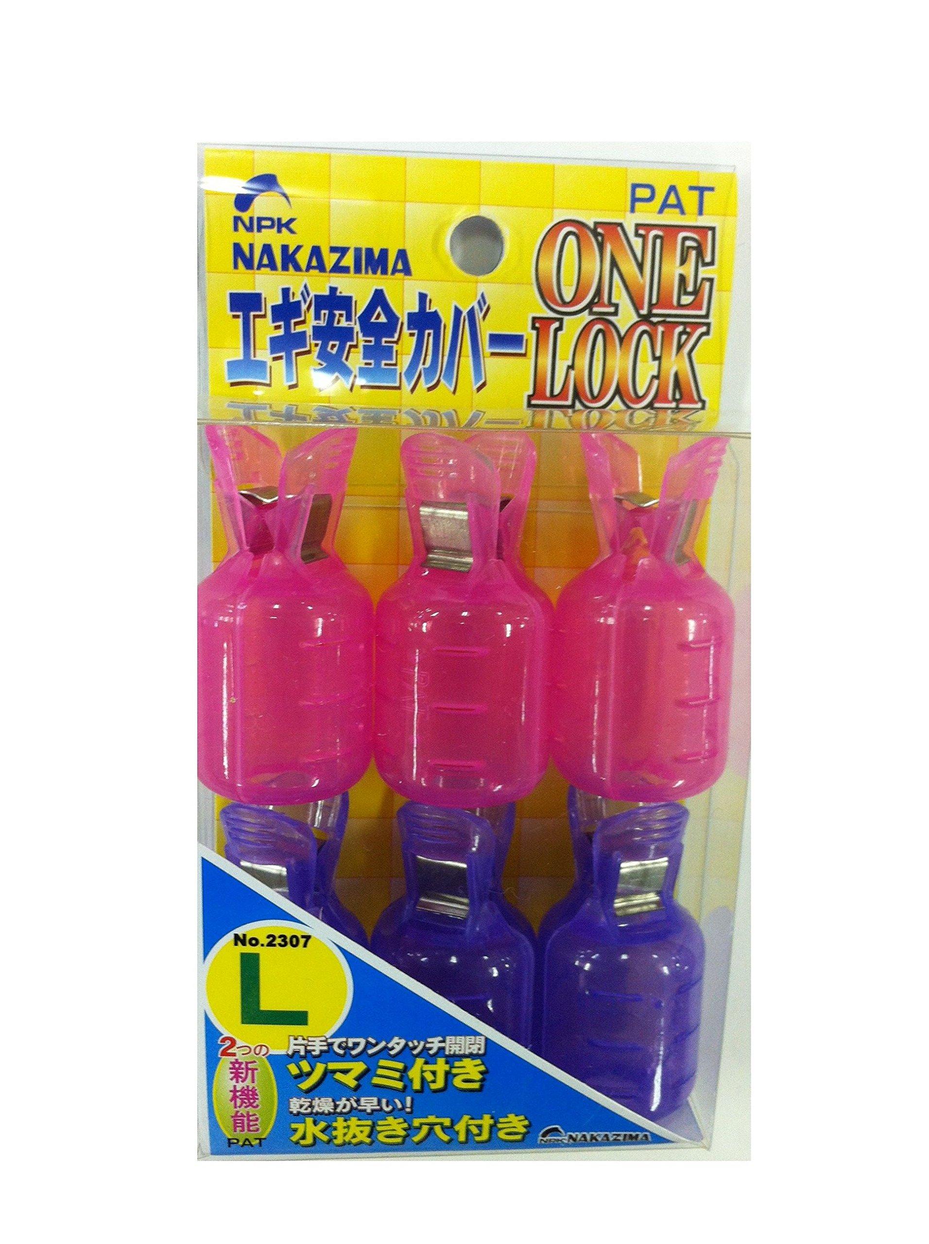 

НАКАДЗИМА №. 2307 Защитная крышка для крючка эги с одной защелкой L (6 шт.)