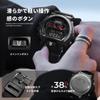 PINDOWS Digital Sports Watch with and 50M Water LED and Tactical Watch Men's Stopwatch, Alarm, Timer, Resistance, Backlight, Multi-Function Men's