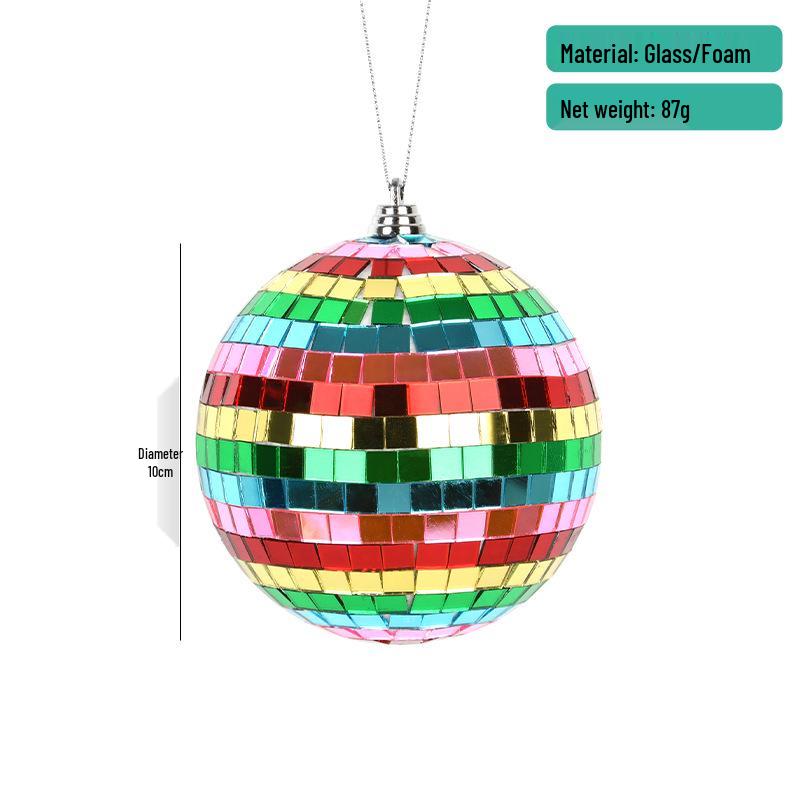 Reflective Glass Disco Ball for Weddings and Stage Performances