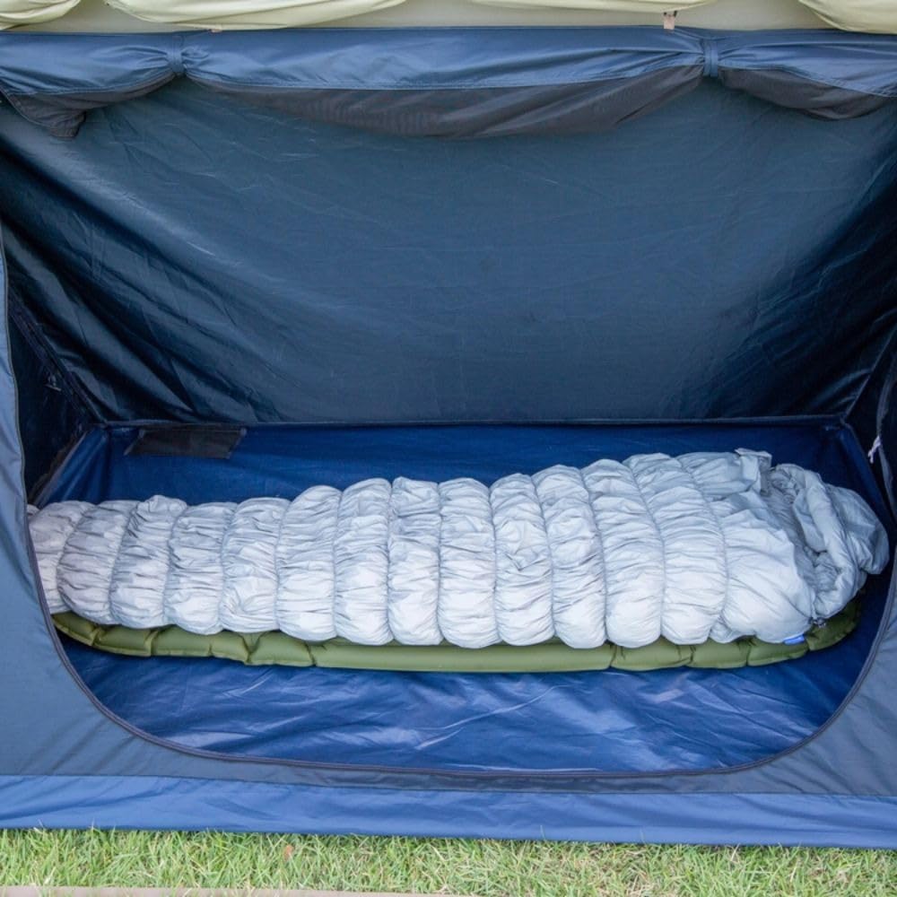 Whole Earth Sleeping Bag Mummy Type Acrobatic Sleeping Bag 5 WE2LDE07 GRY Camping Winter -5℃ (Gray/FF)