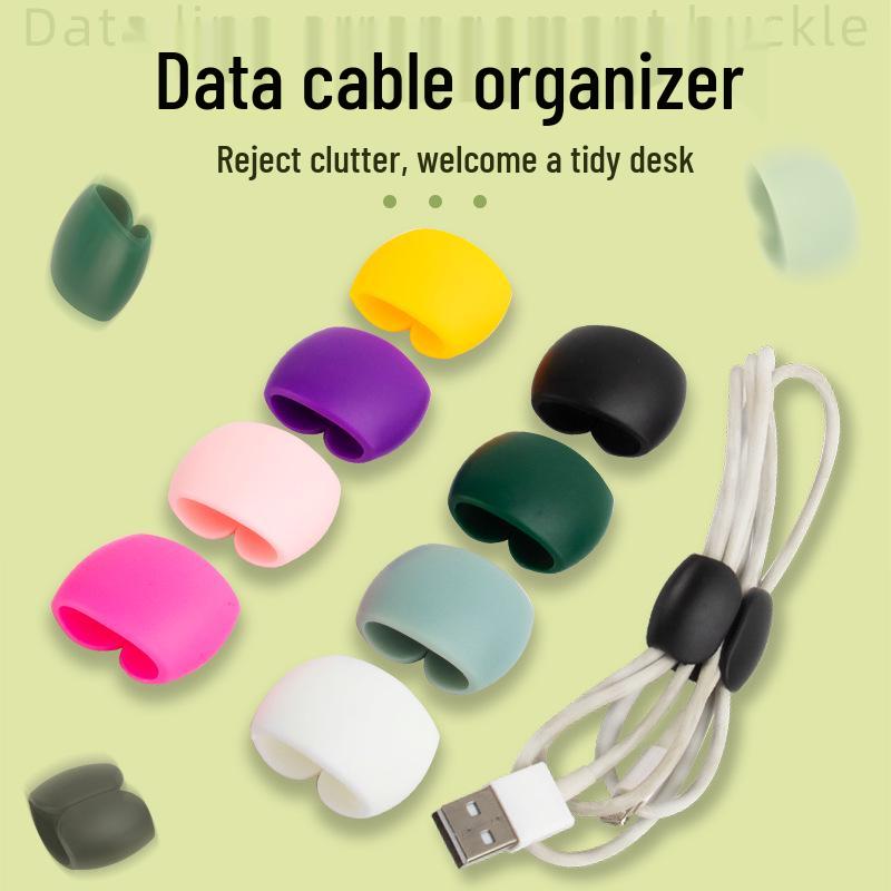 Multifunctional Earphone & Charging Cable Organizer Clips