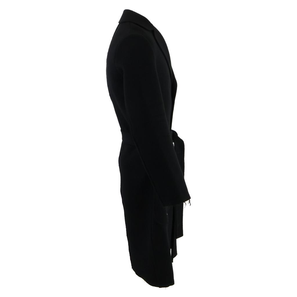 HELMUT LANG 16-6309101 Black Insight Out Wool Coat coat S blackUsed