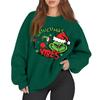 Women's Casual Fashion Long Sleeve Christmas Printed Round Neck Sweatshirt Top