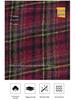 Woolen Plaid Pleated A-line Skirt - 2025 Winter Korean Style