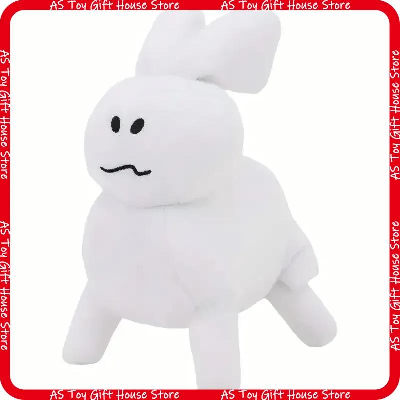 Roblox Forsaken Gubby Plush Black Rabbit Soft Cuddly Stuffed Doll Collectible Toy For Game Fans Birthday Holiday Home Gift Decor