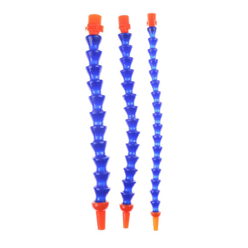 Plastic Cooling Plumbing Hoses Coolant Pipe Blue Spark Plug Tube Condenser Universal Lathe Machine Bamboo Water Pipe 30cm Long