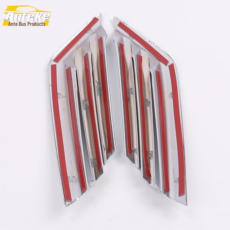 Electroplated Front Fog Light Decorative Cover for Qashqai, Compatible with 16 Models