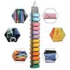 1PC Legging Storage Bag Storage Hanger Can Holds 16/26 Leggings or Shirts Jeans Compartment Storage Hanger