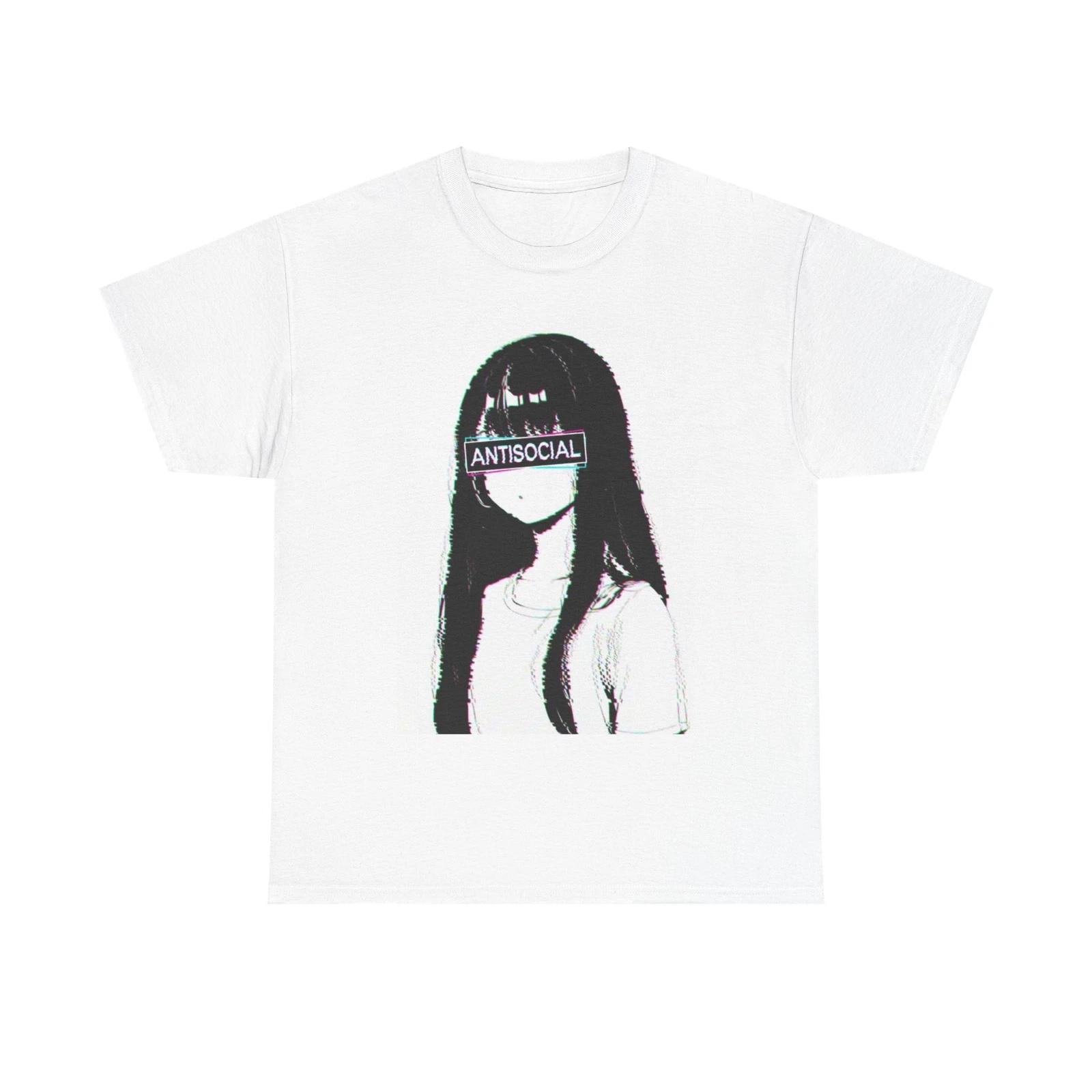 Men s and Women s T-shirts Waifu Anime M